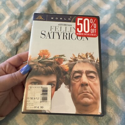 NEW Fellini Satyricon (DVD, 2001) Fellini Martin Potter Hiram Keller - SEALED