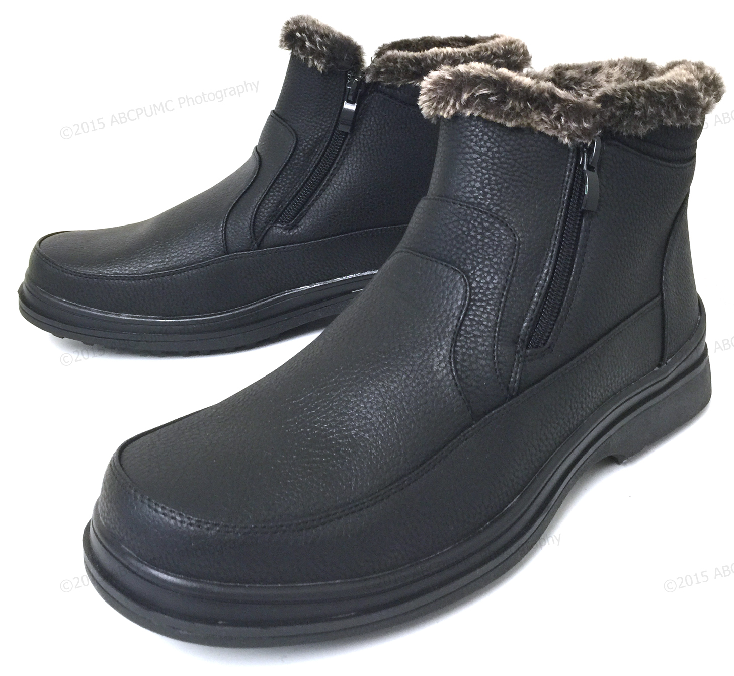 mens fur lined boots