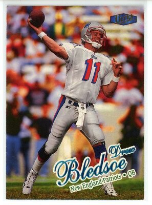 1998 Fleer Ultra #93 Drew Bledsoe (Patriots)