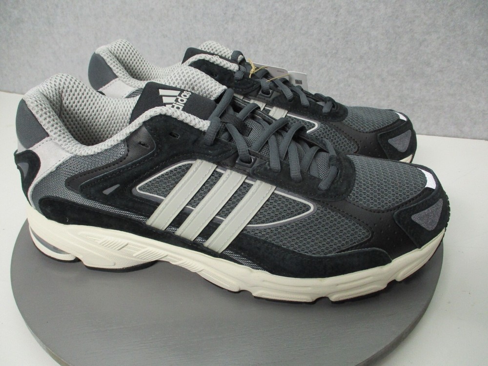 Adidas Response CL Men Sz 10.5 Shoes Gray Black Suede Grey Sneakers IG3377