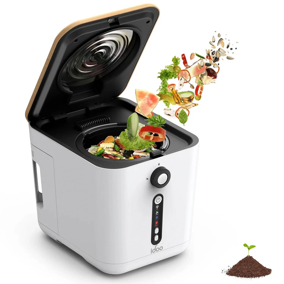 Electric Kitchen Composter for Indoor 3L Smart Countertop Composter Food Recycle - Image 2 of 4