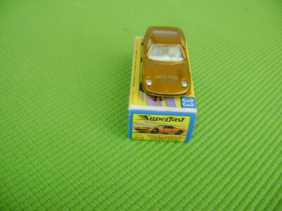 Matchbox Superfast N°33 Lamborghini Miura P400 – Neuve En Boîte D'origine (MIB)