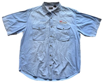 Coosa County St. Petersburg Yacht Club Button Down Mens XL Breathable Shirt