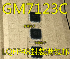 5pcs GM7123C GM7123 QFP48 video decoder chip new #98HY