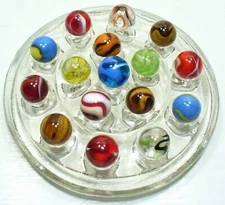 #490 Vintage Marble Assortment Made by MEGA 16 pcs.