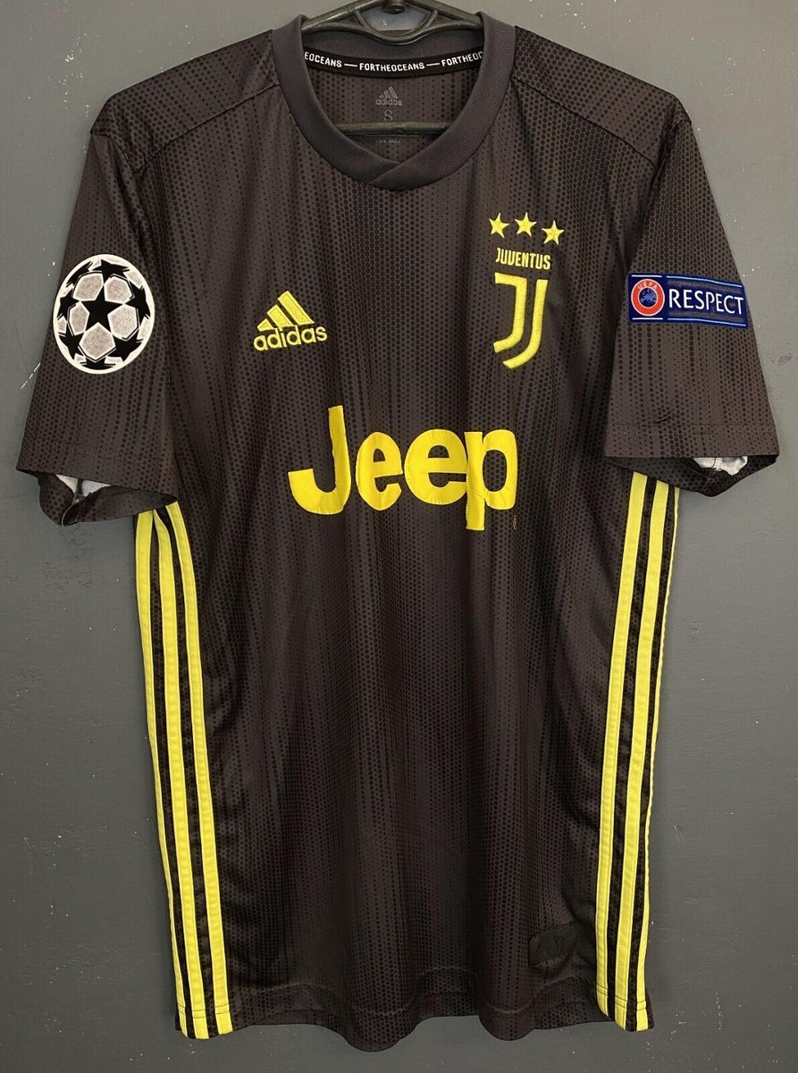 UEFA CHAMPIONS LEAGUE FC JUVENTUS 2018/2019 SOCCER FOOTBALL SHIRT