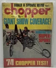 Street Chopper 杂志 1970 年 8 月老式摩托车骑手