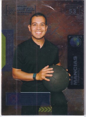 2021 Metal Universe Champions Sky-Box No. 53 Mike Mancias