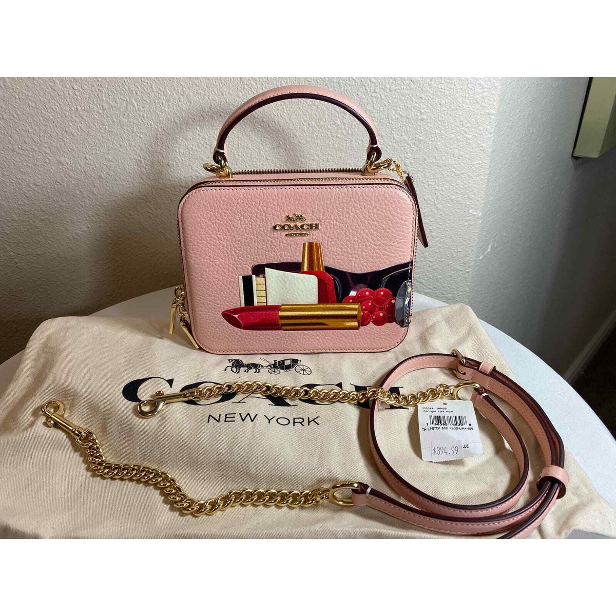 COACH Coach X Tom Wesselmann Box Crossbody Bag Leather Light