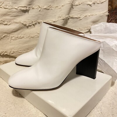 New Maison Margiela White Mules