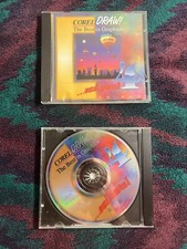 Vintage 1990s Corel Draw 4 CD for Windows 3.1 BOTH DISKS 1 2