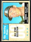 1968 Topps Baseball All-Star Gene Alley #368 PSA 7