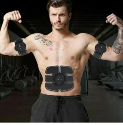 Ceinture abdominale et bras electrostimulation rechargeable usb - Photo 1/4