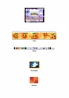 HALLOWEEN 4 Piece Stationery Set Kids Pencils Party Bag Fillers Trick or Treat