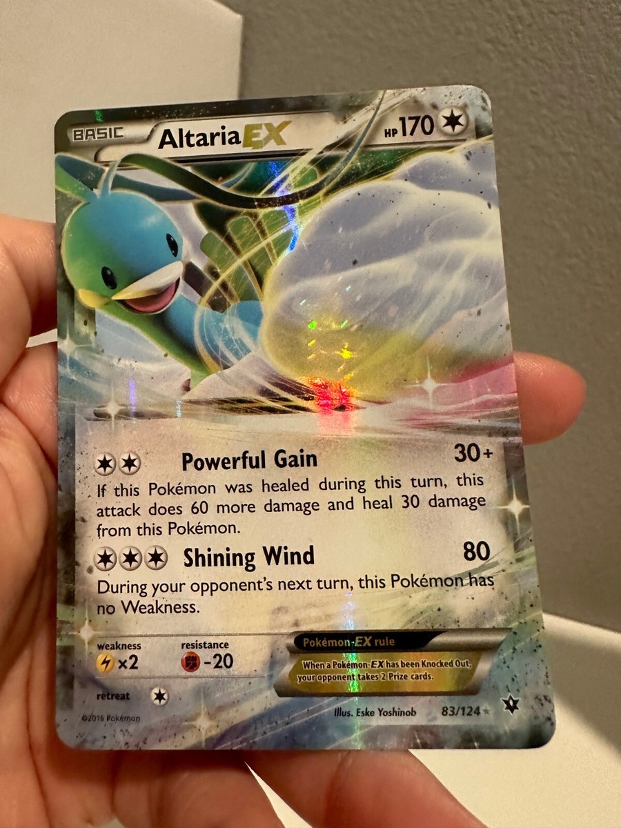 Altaria EX 83/124 Fates Collide Ultra Rare Holo Pokemon Card