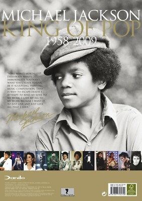 Michael Jackson 2009 - 2010 Calendar 16 month calendar , new, King