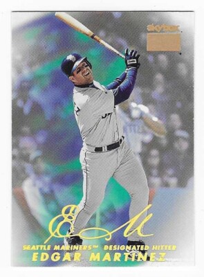 1999 Skybox Premium Edgar Martinez Seattle Mariners Baseball Card #124 HOF