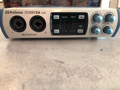 presonus studio 2/6 Recording system