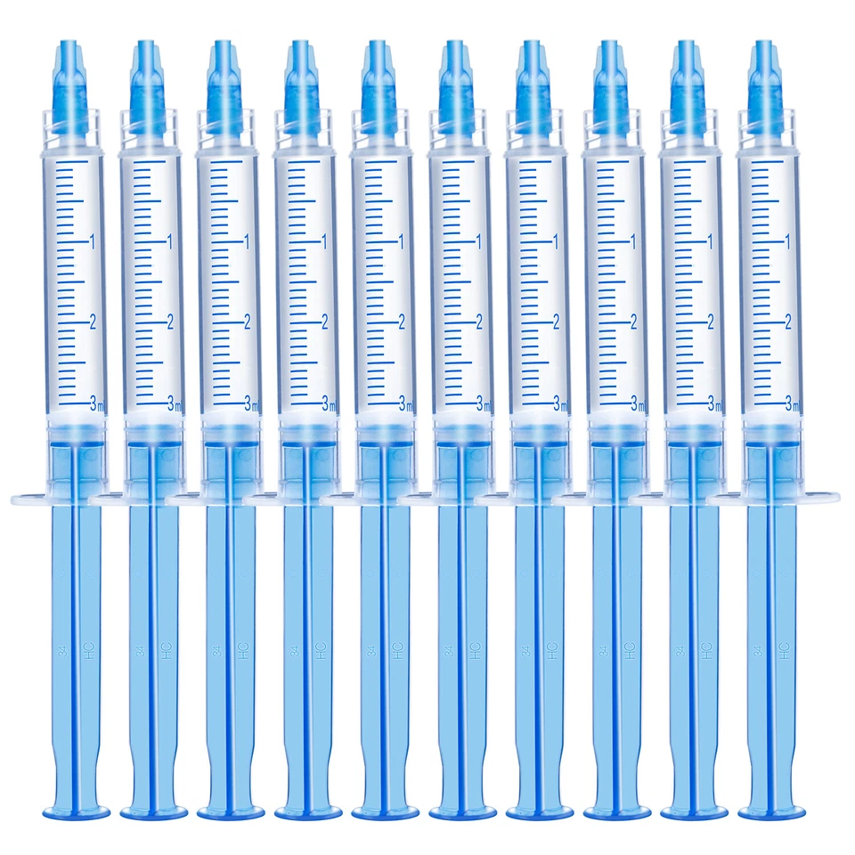 Kit de recarga de gel blanqueador de dientes EZGO 10 jeringas 35 % CP 3 ml para clínica dental en el hogar Foto 2 de 4