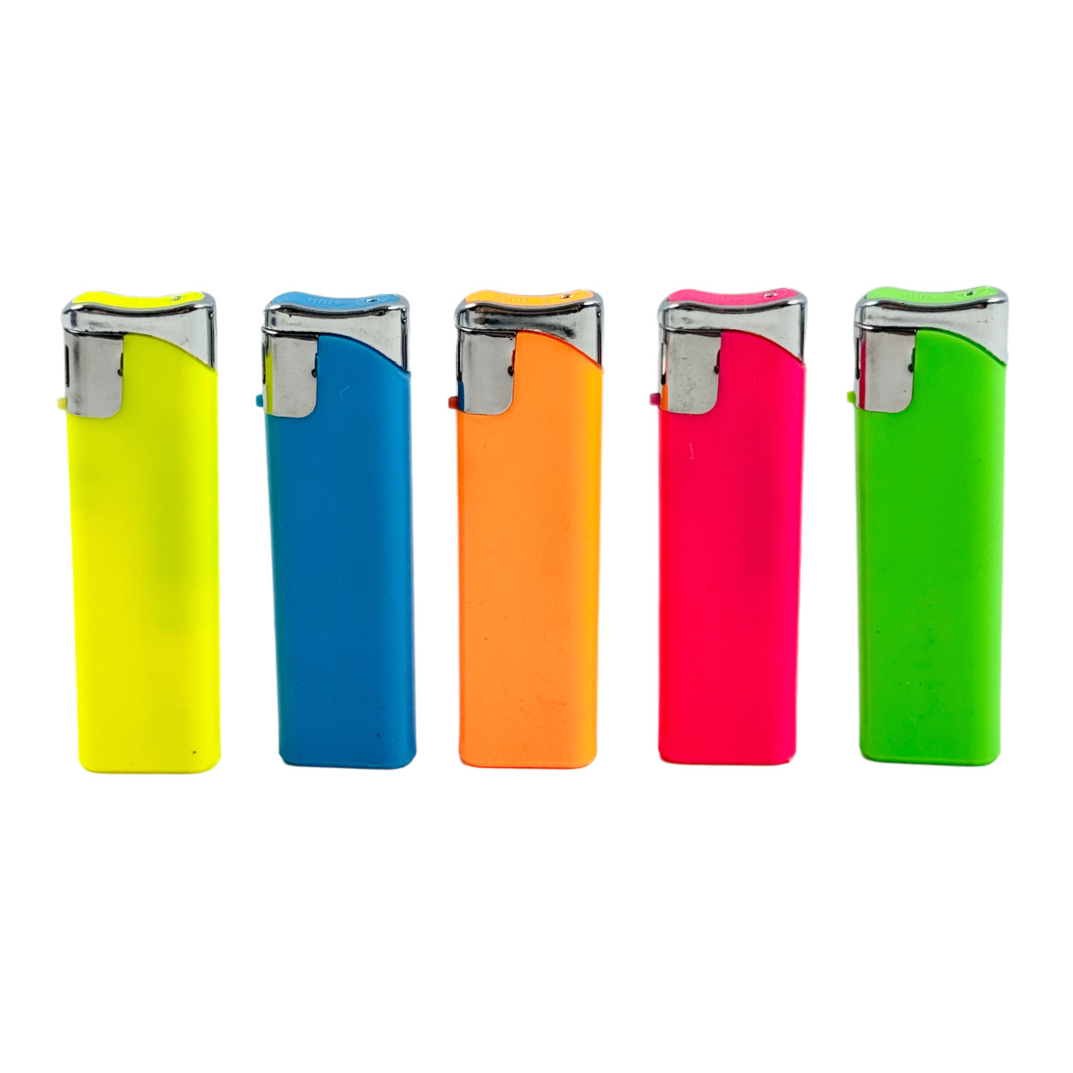 S Solid Neon Color Slide Lighter