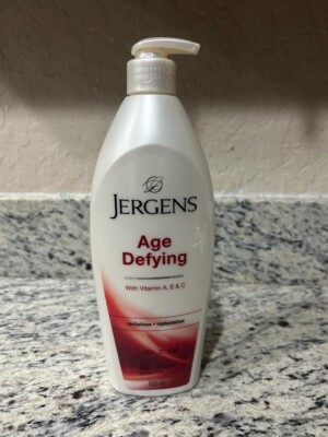 Jergens Age Defying Lotion 21 Unzen Brandneu eingestellt HTF USA Formel