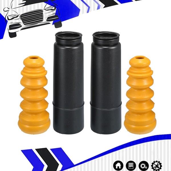 Staubschutz Anschlagpuffer Hinten Protection Kit FüR VW Golf 4 5 6 Polo 9N 6R-image