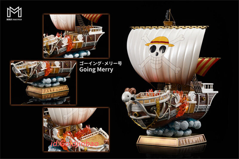 One Piece Going Merry WASP Studio Resin Model with led 66cm