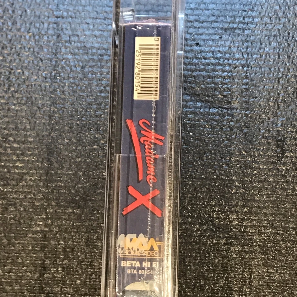 1985 Madame X Betamax Early Seal NOT VHS Movie Sealed Graded NEW MCA cult noir - Image 2 of 4