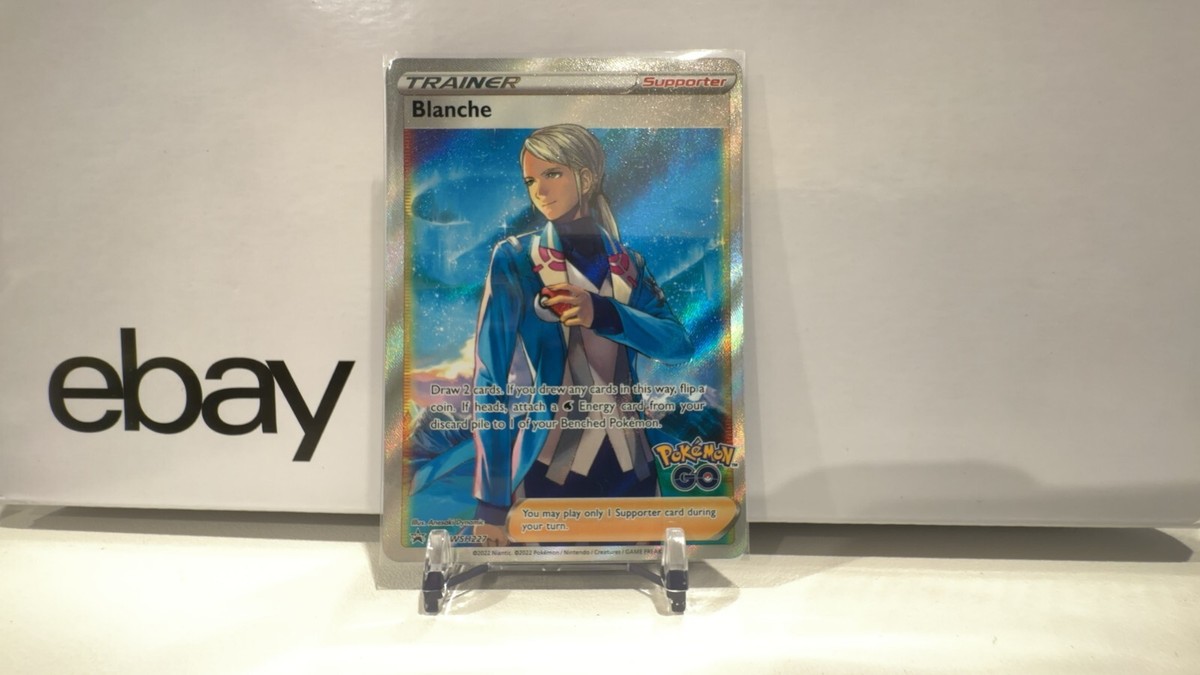 POKEMON GO TCG Blanche SWSH227 Full Art Trainer Promo Card NM-MINT