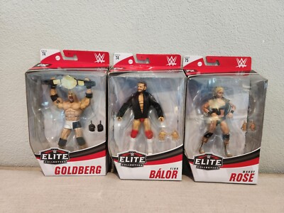 Lot of (3) WWE Elite Collection Series 74 75 Action Figures [Mattel