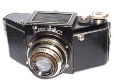 Camera VP Exakta A Type 1 4 x 6,5 Black  With Lens Jhagee Exaktar 3,5/7.5cm