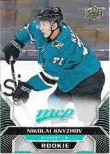 Nikolai Knyzhov 2020-21 Upper Deck MVP Rookie Card #224 Short Print NMT SHARKS
