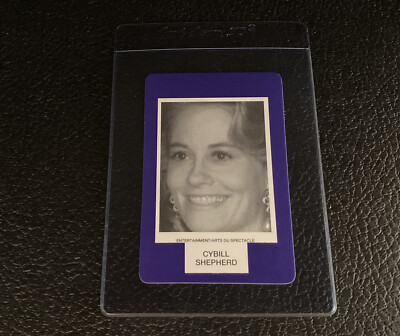 Cybill Shepherd 1993 Face To Face Guessing Game Trading Card Taxi Driver Movie