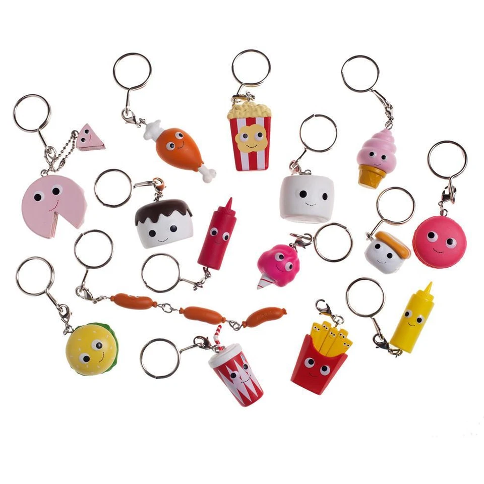 kidrobot Yummy World Red Carpet Vinyl Keychain Series - The Fries - NEW - Image 2 of 3