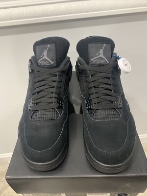 Air Jordan 4 Retro Black Cat 2020 Size 11 CU1110 010 | eBay