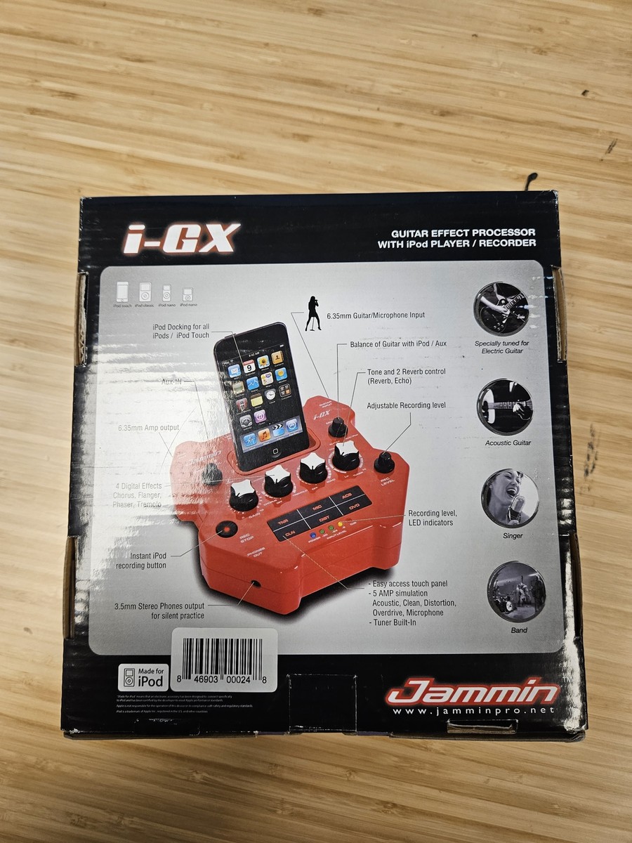 にの Jammin i-GX iPod Player & Recorder | eBay