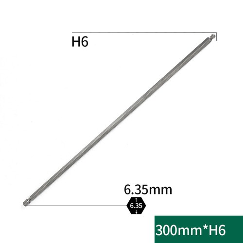 Ball Ended Bits Hexagon Head Screwdriver Bits Magnetic Allen Keys 1/4" Hex Shank - Picture 29 of 29