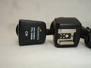 Promaster TTL Flash Cord for Canon EOS cameras