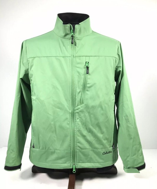 Women’s Cabelas WINDSTOPPER Rain Lightweight Soft Shell Jacket Green