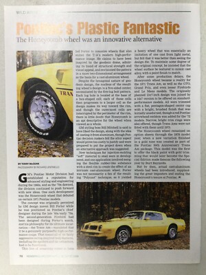 HMN 837 Article Wild About Wheels Oldsmobile Five Slot Alloy Wheels Nov 2009 1pg