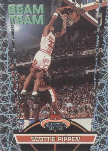 PSA 10 SCOTTIE PIPPEN 1992-93 TSC Topps Stadium Club BEAM TEAM