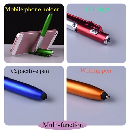 Pen Capacitive Pen Ballpoint Pen Mobile Phone Stand For phone Samsung Tablet PC - Picture 5 of 17