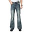 Herren Jeans Vintage Bootcut - 70er Jahre Style Mit Stretch, Ausgestelltem Bein
