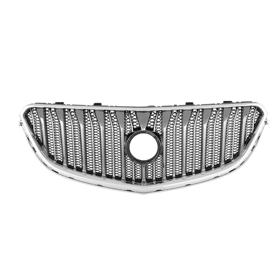 Front Upper Bumper Grill Grille For 2013-2016 2017 Buick Enclave Chrome 84055812 - Image 3 of 4