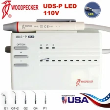 Original Woodpecker UDS-P LED Dental Ultrasonic Piezo Scaler Cavitron 6 Tips
