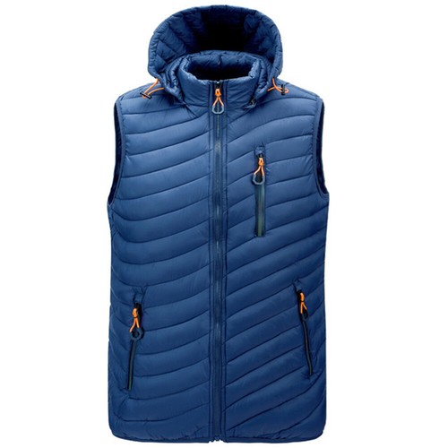 Men's Quilted Jacket Slim Fit Down Vest 