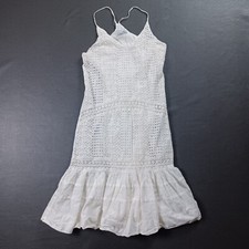 Urban Outfitters Dress Womens Small Drop Waist Lace Spaghetti Strap V Neckline