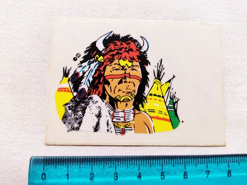 Autocollant Apache Vélo / Sticker Vinyle Déco - Modèle #2/667