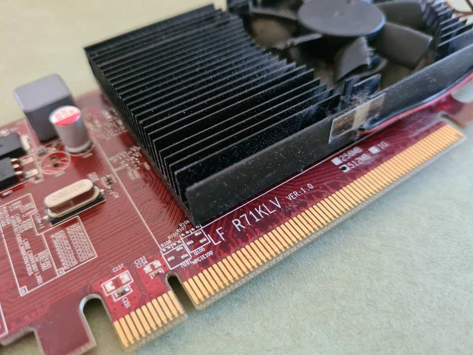 VisionTek ATI Radeon HD 4350 512MB DDR2 PCI-E Low Profile Desktop Video Card - Image 2 of 4