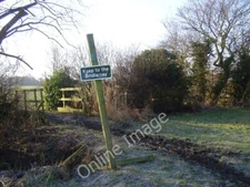 Photo 6x4 Path junction. Moss/SE5914 Only 6m above sea level. c2010